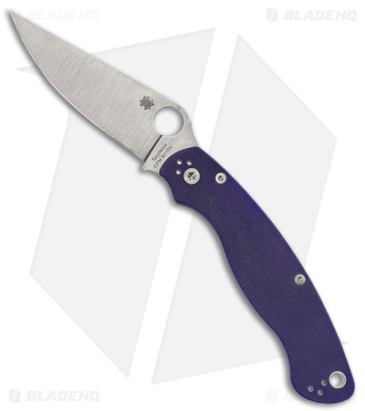 Spyderco Military 2 Compression Lock Knife Dark Blue G-10 (4" S110V) C36GPDBL2