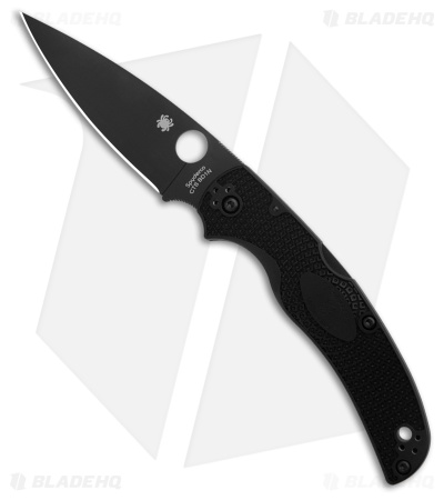 Spyderco Native Chief Lightweight Knife Black FRN (4" Black) C244PBBK