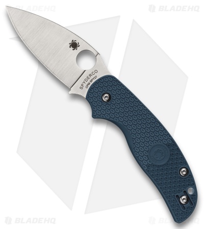 Spyderco Sage 5 Lightweight Compression Lock Cobalt Blue FRN (3" Satin SPY27)