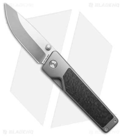 The James Brand The Chapter 2 Excl Frame Lock Knife CF/Ti (2.75" Sat)*DISCOUNT*
