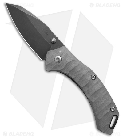 Toor Knives XT1 Charlie Stealth Frame Lock Knife Titanium/Gray G-10 (3.2