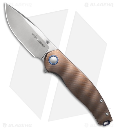 Viper Knives Vale MagnaCut Liner Lock Knife Bronze Titanium (3