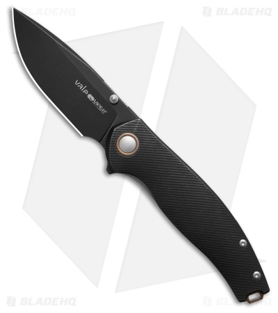 Viper Knives Vale MagnaCut Liner Lock Knife Dark SW Ti w/Bronze (3