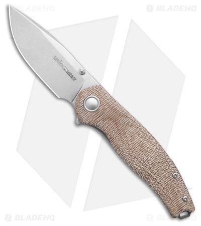 Viper Knives Vale MagnaCut Liner Lock Knife Natural Micarta (2.67" Stonewash)
