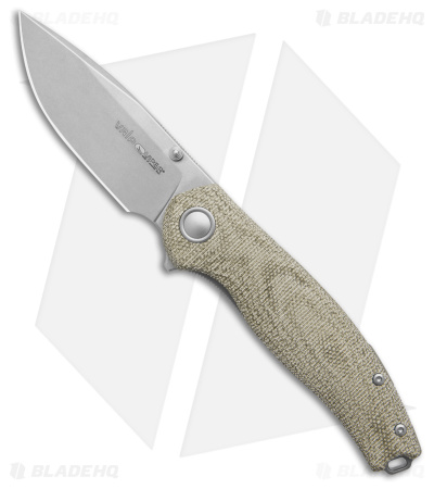 Viper Knives Vale MagnaCut Liner Lock Knife Verde Micarta (2.67" Stonewash)