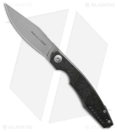 Viper Knives Voxnaes Belone Liner Lock Knife Green Carbon Fiber/Ti (3.3" Satin)