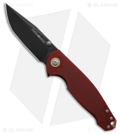 Viper Knives Vox Katla Liner Lock Knife Red G-10 (3.2