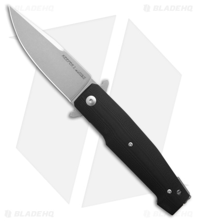 Viper Knives Keeper 2 Liner Lock Knife Black G-10 (3.75
