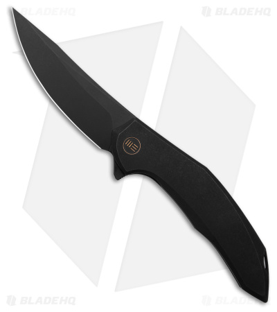 WE Knife Co. Merata Limited Edition Frame Lock Knife Black Titanium (3.7" Black)