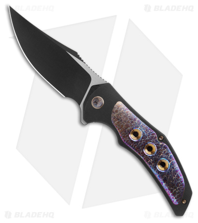 WE Knife Co. Magnetron CPM 20CV Black/Flamed Titanium  (3.7