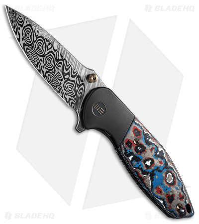 WE Knife Co. Nitro Mini Frame Lock Knife Ti + Nebula CF (3.13