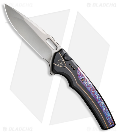 WE Knife Co. Exciton Limited Edition Knife Black Gold Titanium (3.7" BB)