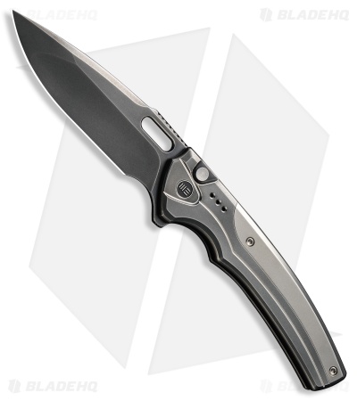 WE Knife Co. Exciton Limited Edition Knife Polished Gray Ti (3.68" Gray)