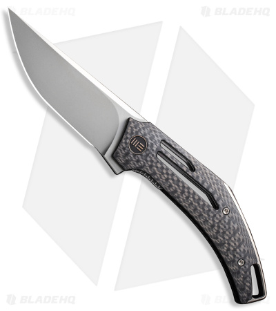 WE Knife Co. Speedliner Liner Lock Knife  Black Twill Carbon Fiber (3.4" BB)