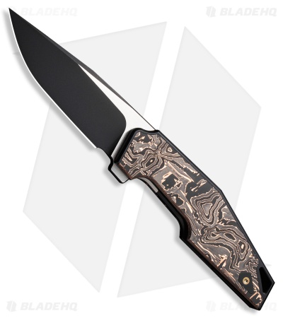 WE Knife Co. OAO Flipper Knife Integral Titanium/Copper Foil (3.4