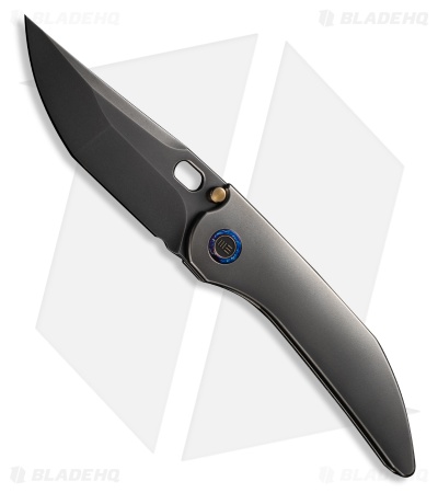 WE Knife Co. Attor Integral Knife Polished Gray Titanium (3.6" Polished Gray)