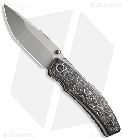 WE Knife Co. Swordfin Liner Lock Knife Aluminum Foil Carbon Fiber (3.3" BB)