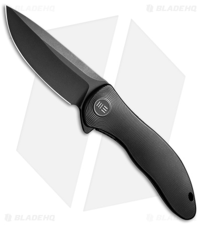 WE Knife Co. Synergy2v2 Integral Frame Lock Knife Black Titanium (3.5" BW)