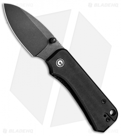 CIVIVI Baby Banter Liner Lock Knife Black G-10 (2.34" Black SW) C19068S-2