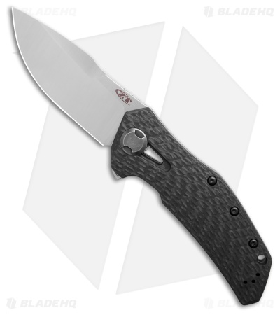 Zero Tolerance 0308CF FSS Limited Edition Knife Black Textured CF (3.75" Satin)