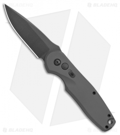 Spartan Blades Zelos Automatic Knife Black Aluminum (3.25