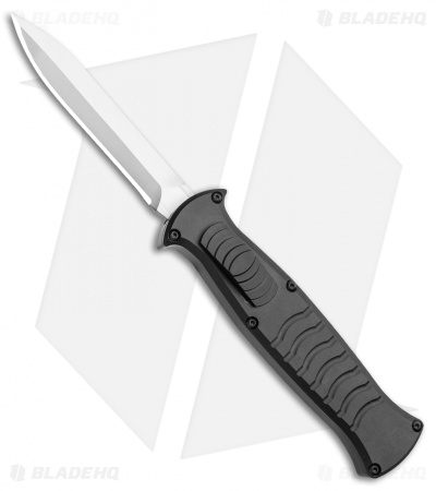 AKC X-treme EVO Dagger OTF Automatic Knife Black w/ Pocket Clip (3.5