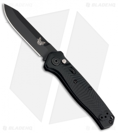 Benchmade Mediator Automatic Knife Black G-10 (3.3" Black) 8551BK