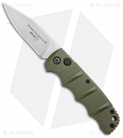 Boker Kalashnikov Automatic Knife OD Green (3.25" XHP Stonewash)