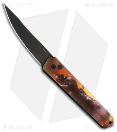 Boker Burnley Kwaiken Automatic Knife Frank Frazetta Series DD3 (3.5" Black)