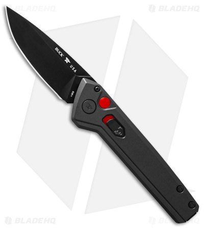 Buck Deploy Automatic Knife Sniper Gray (3" Black) 0838GYS1