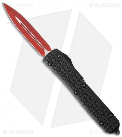 Microtech Ultratech Tri Grip Sith Lord OTF Automatic Knife (3.4" Red) 122-1SL