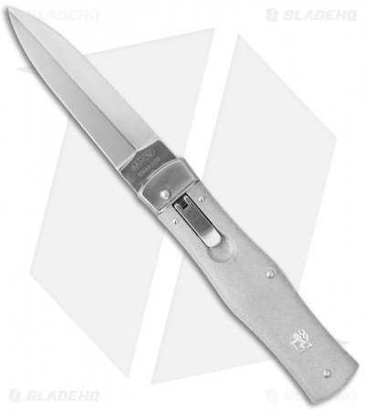 Mikov 241 Predator Lever Lock Automatic Knife ABS White (3.7