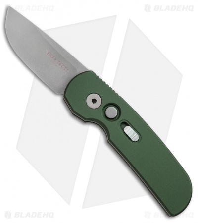 Pro-tech Calmigo CA Legal Automatic Knife Dark Green (1.9" Bead Blast)