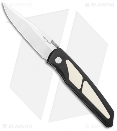 Pro-Tech Harkins ATAC D/A Automatic Knife Tuxedo w/ Thumb Plate (3.25" SW)
