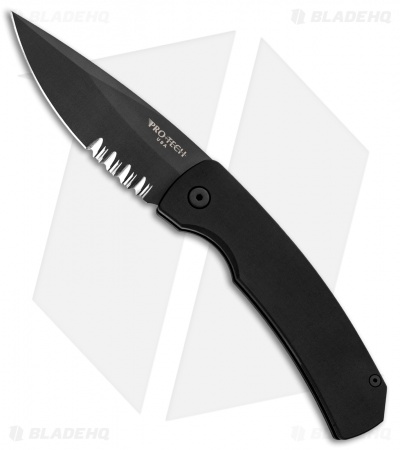 Pro-Tech Magic 2 "Whiskers" Automatic Knife Tactical (3.75" Black Serr) M2604