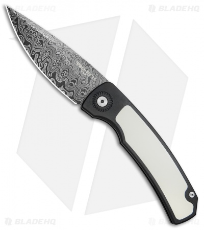 Pro-Tech Magic 2 "Whiskers" Custom Automatic Knife Tuxedo (3.75" Damascus)