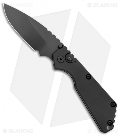 Strider + Pro-Tech SnG Operator Automatic Knife Tritium (3.5" Black)