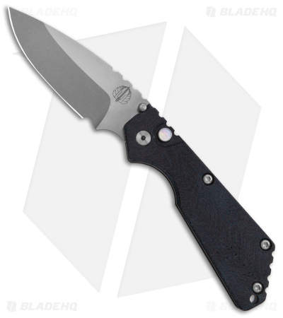 Strider + Pro-Tech Custom SnG Automatic Knife Dark Blue Denim Micarta (3.5 SW)