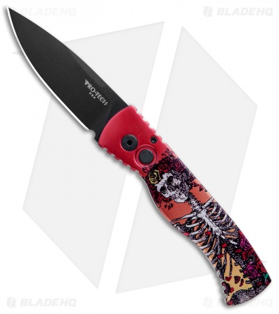 Pro-Tech Tactical Response 2 Automatic Knife Skeleton Rose (3