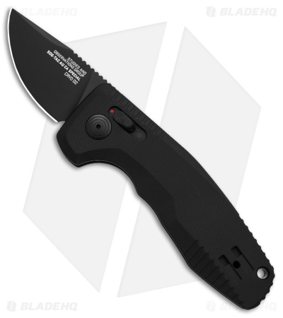 SOG Knives SOG-TAC AU Compact Automatic Knife CA Special Black (2" Black)