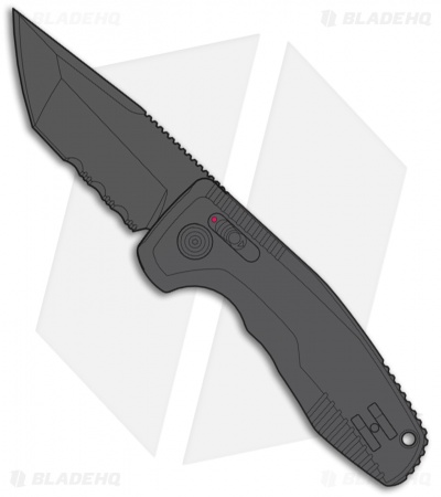 SOG Knives SOG-TAC AU Compact Tanto Automatic Knife Aluminum (2.9
