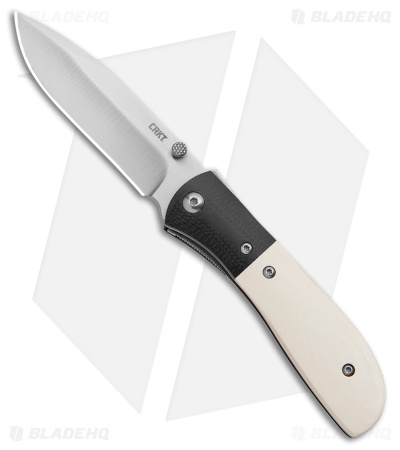 CRKT Carson M4-02M Liner Lock Knife w/ G-10 Bolster (3.25" Satin)