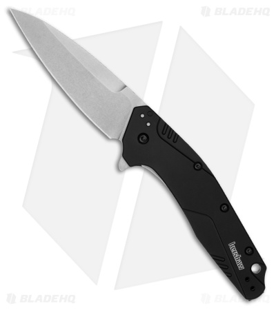 Kershaw Dividend MagnaCut Assisted Opening Knife Black (3" Stonewash) *DISC*