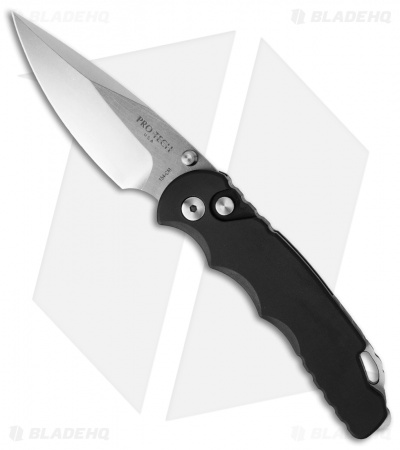 Pro-Tech TR-5 Lerch Spring Assisted Knife Black (3.25" Stonewash) SA.1
