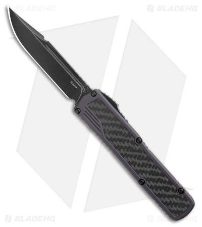 Guardian Tactical Scout S/E OTF Automatic Knife Black/CF (3.5