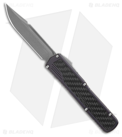 Guardian Tactical Scout S/E OTF Automatic Knife Gray/CF (3.5