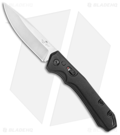 Bear OPS Bold Action Auto Knife Black Alum (3.25" Satin) AC-1800-AIBK-S *DISC*