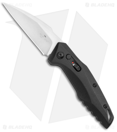 Bear OPS Bold Action XVI Automatic Knife Black Aluminum (2.8" Bead Blast)