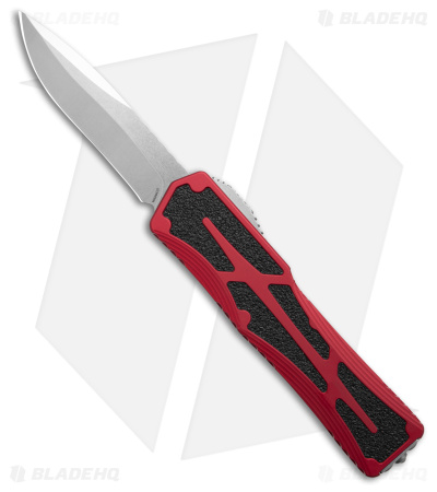 Heretic Knives Colossus MagnaCut Recurve OTF Automatic Knife Red (3.5" SW)