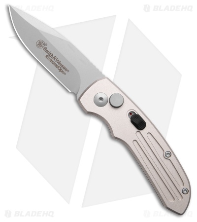Smith & Wesson Mini Extreme Ops Automatic Knife Gray (2.5" Bead Blast) SW40